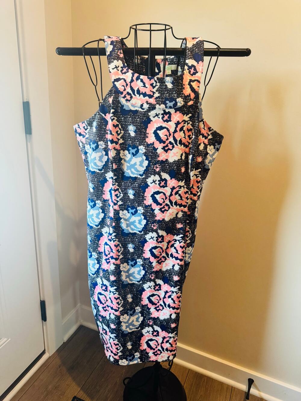 Jade Melody Tam Floral Racerback Sheath Dress XL